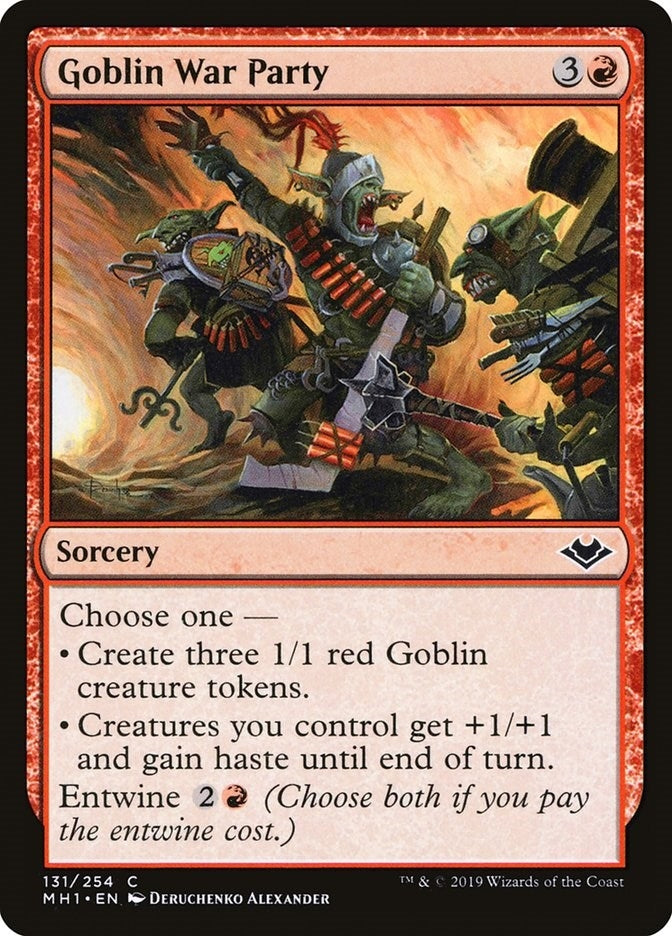 Image for Goblin War Party (131) [Modern Horizons]