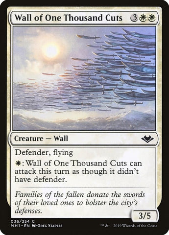 Image for Wall of One Thousand Cuts (36) [Modern Horizons]