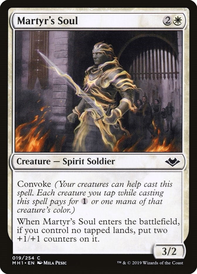 Image for Martyr's Soul (19) [Modern Horizons]