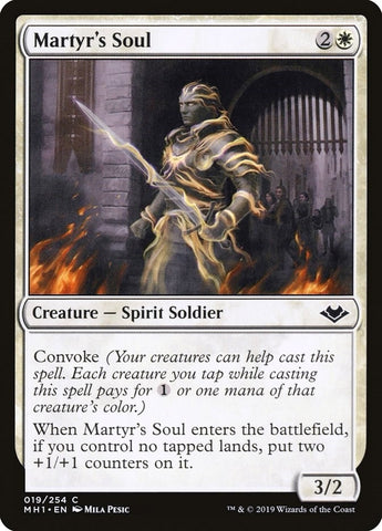 Image for Martyr's Soul (19) [Modern Horizons]