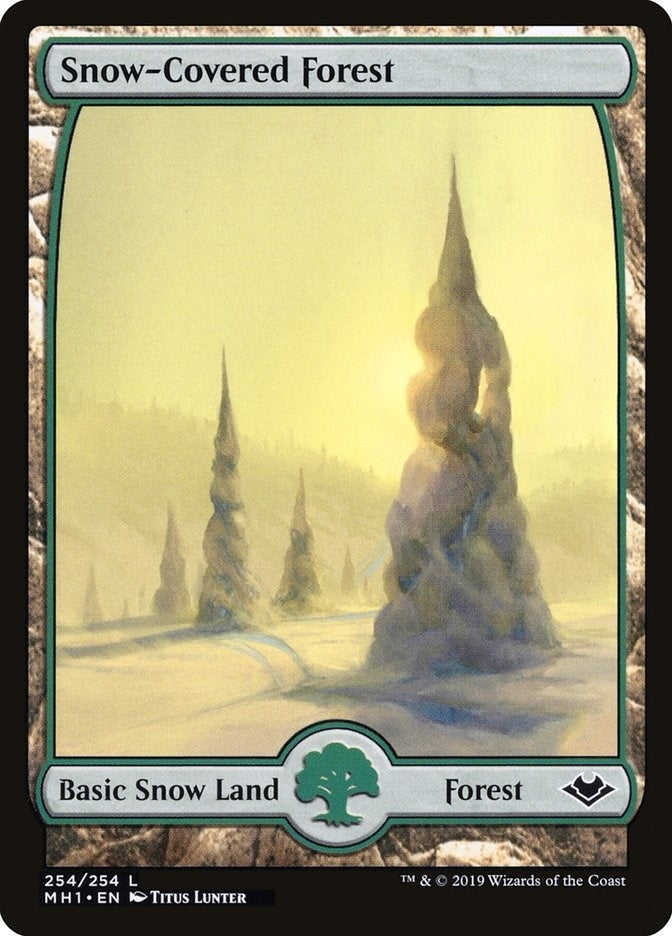 Image for Snow-Covered Forest (254) [Modern Horizons]