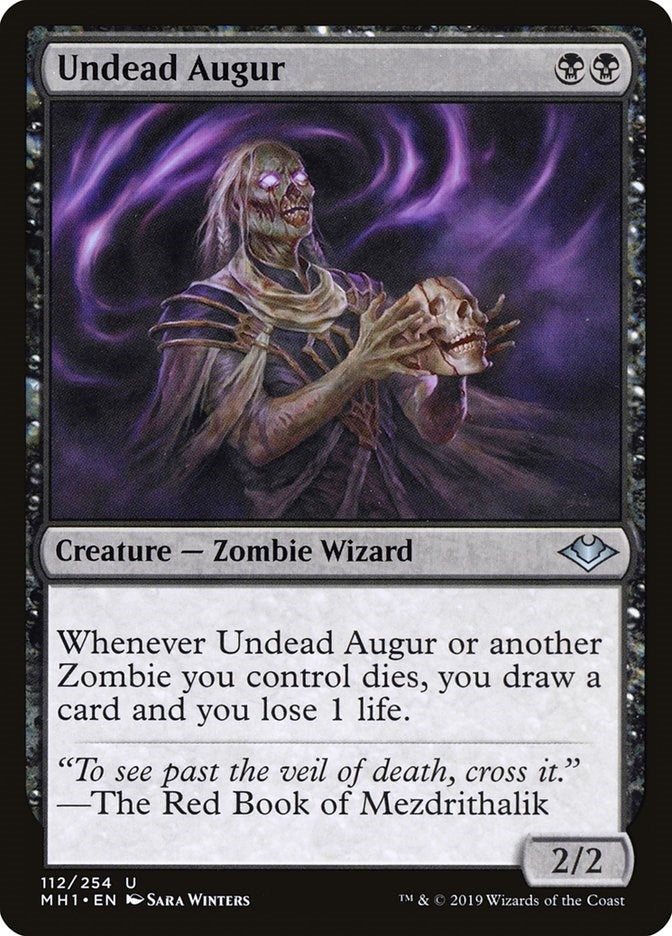 Image for Undead Augur (112) [Modern Horizons]