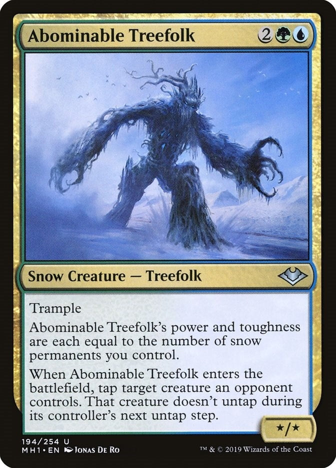 Image for Abominable Treefolk (194) [Modern Horizons]