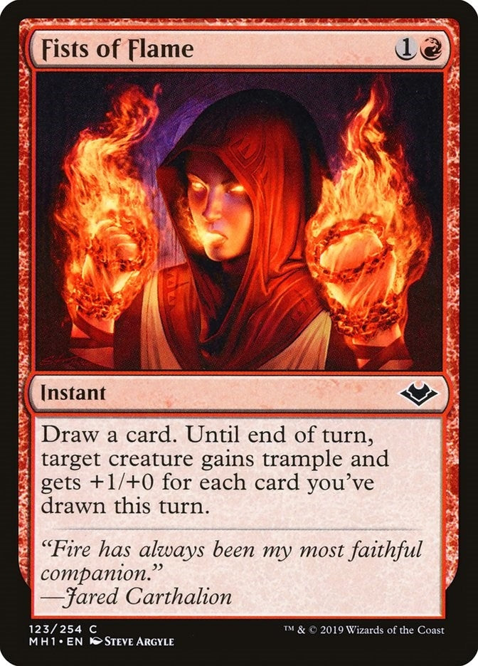 Image for Fists of Flame (123) [Modern Horizons]