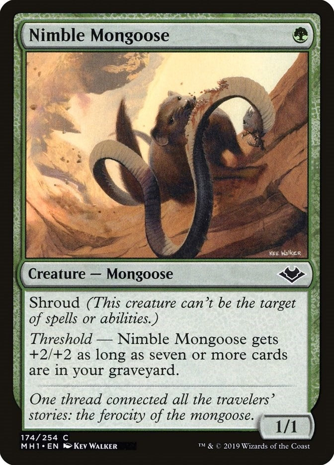 Image for Nimble Mongoose (174) [Modern Horizons]