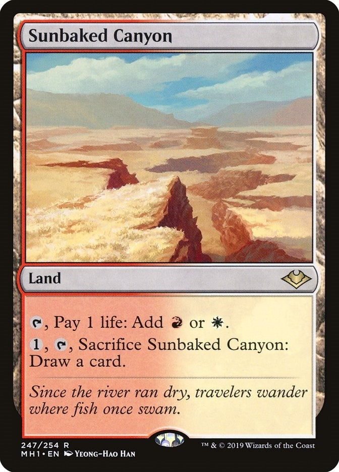 Image for Sunbaked Canyon (247) [Modern Horizons]