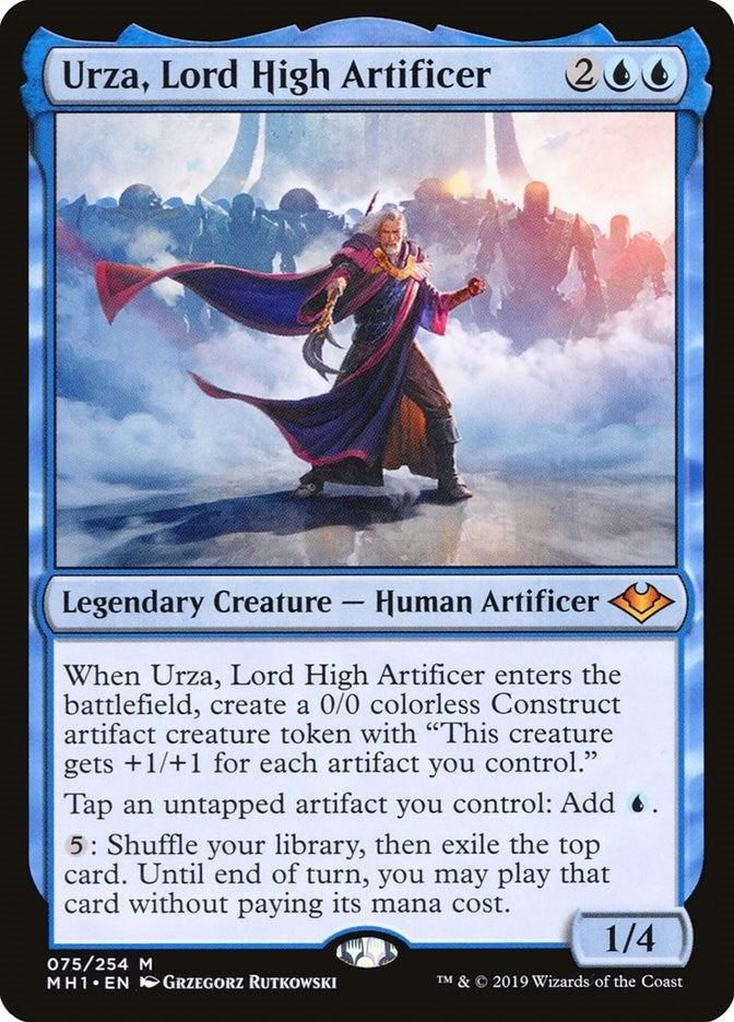 Image for Urza, Lord High Artificer (75) [Modern Horizons]
