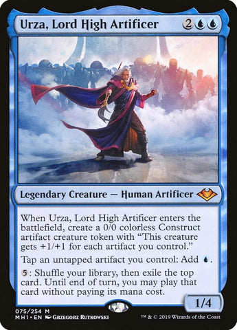 Image for Urza, Lord High Artificer (75) [Modern Horizons]