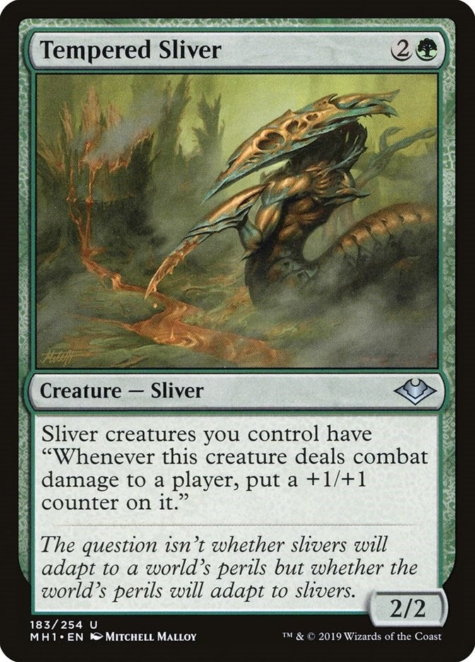 Image for Tempered Sliver (183) [Modern Horizons]