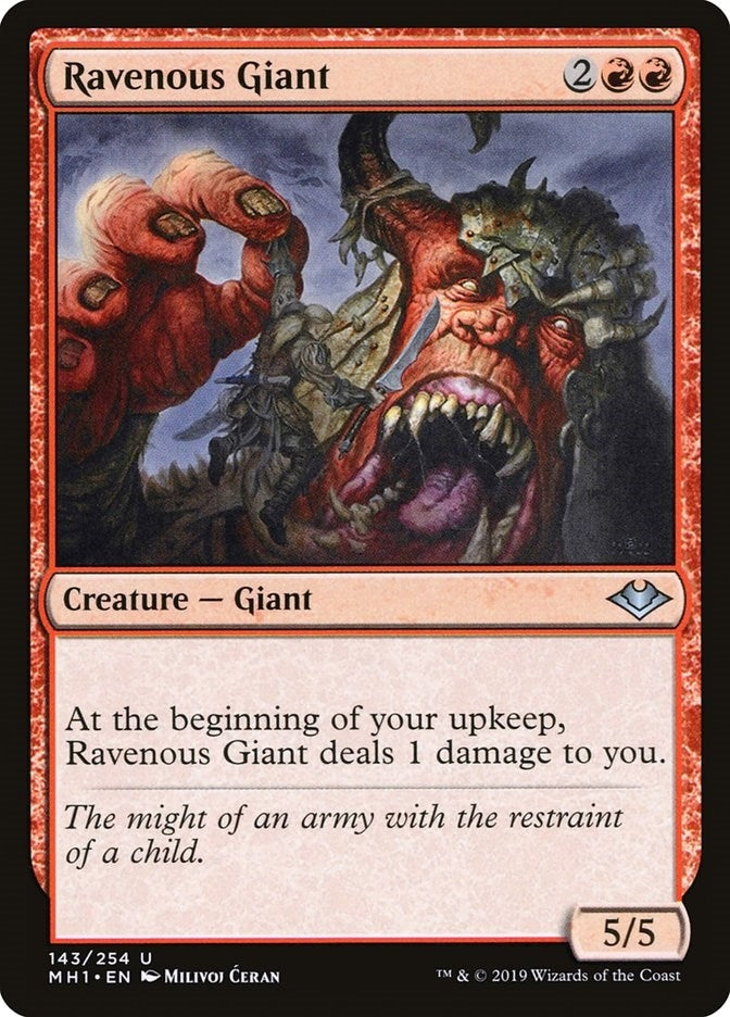 Image for Ravenous Giant (143) [Modern Horizons]