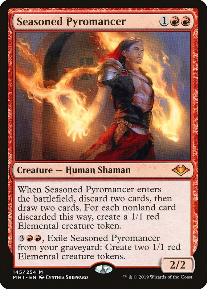 Image for Seasoned Pyromancer (145) [Modern Horizons]