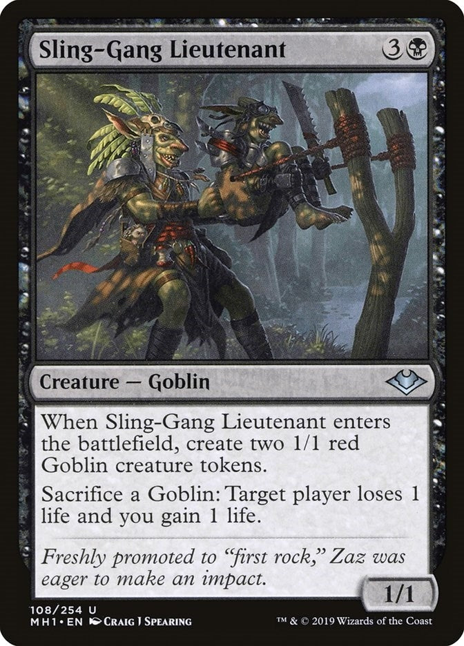 Image for Sling-Gang Lieutenant (108) [Modern Horizons]