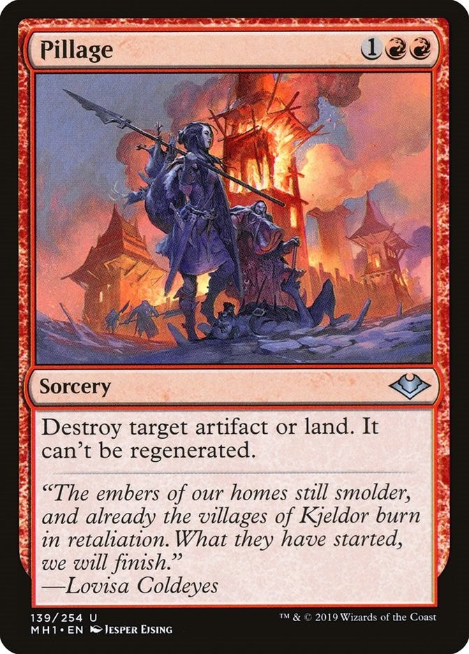 Image for Pillage (139) [Modern Horizons]