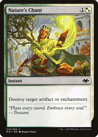 Image for Nature's Chant (210) [Modern Horizons]