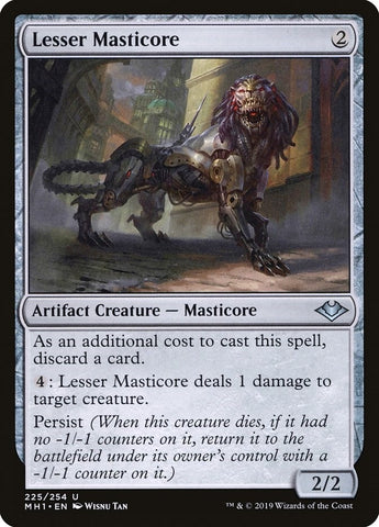 Image for Lesser Masticore (225) [Modern Horizons]