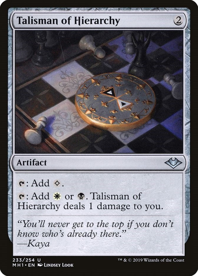 Image for Talisman of Hierarchy (233) [Modern Horizons]