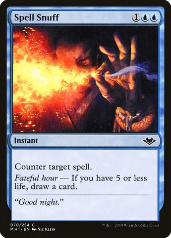 Image for Spell Snuff (70) [Modern Horizons]
