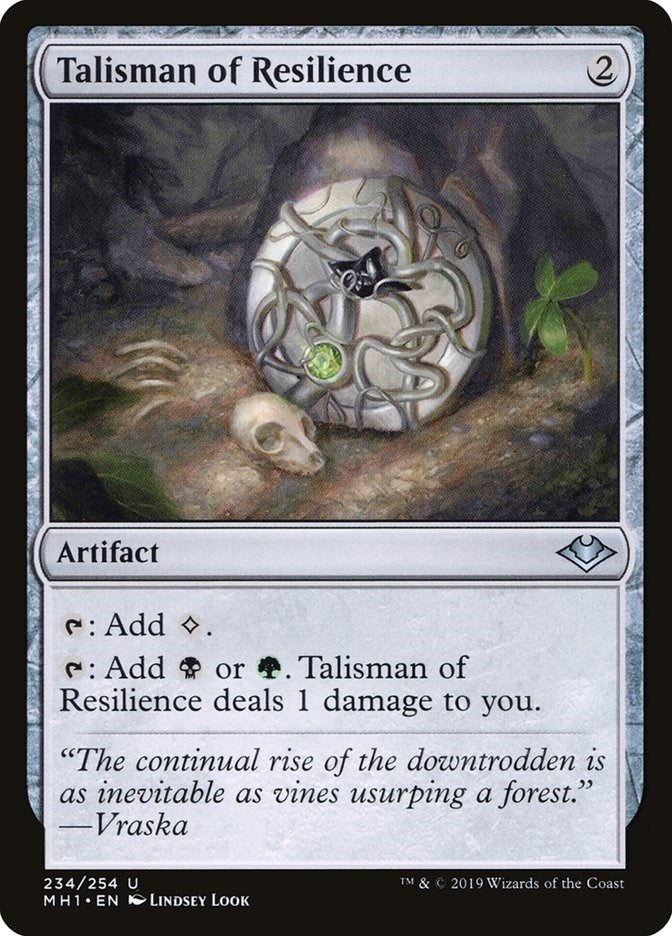 Image for Talisman of Resilience (234) [Modern Horizons]