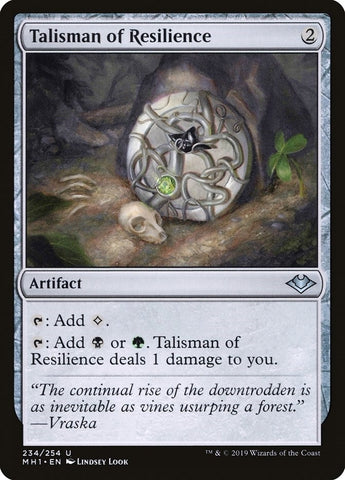 Image for Talisman of Resilience (234) [Modern Horizons]