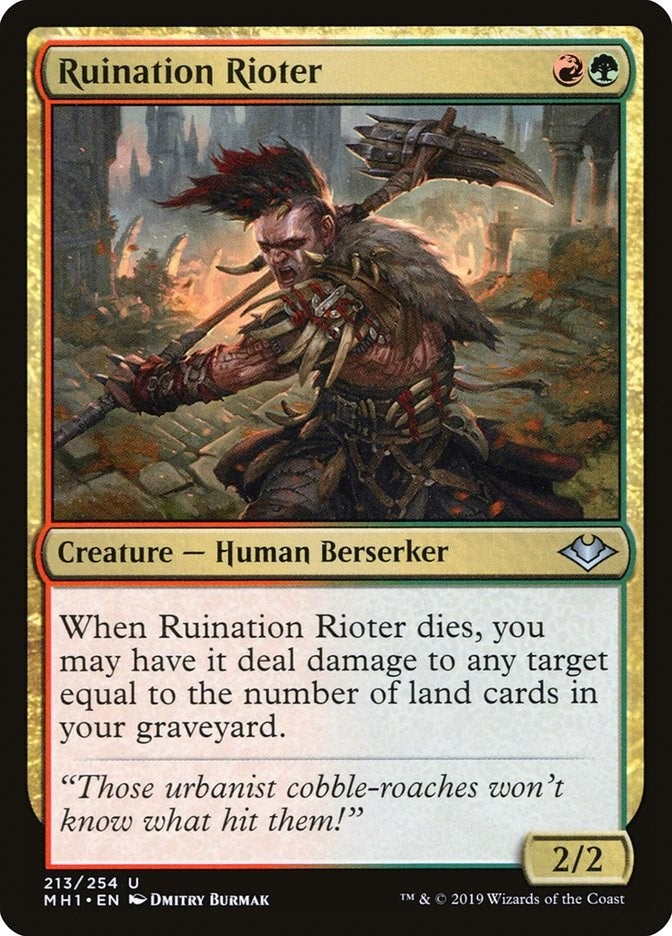 Image for Ruination Rioter (213) [Modern Horizons]