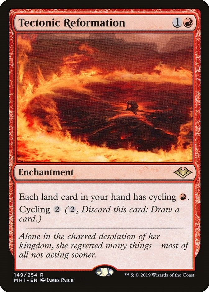 Image for Tectonic Reformation (149) [Modern Horizons]