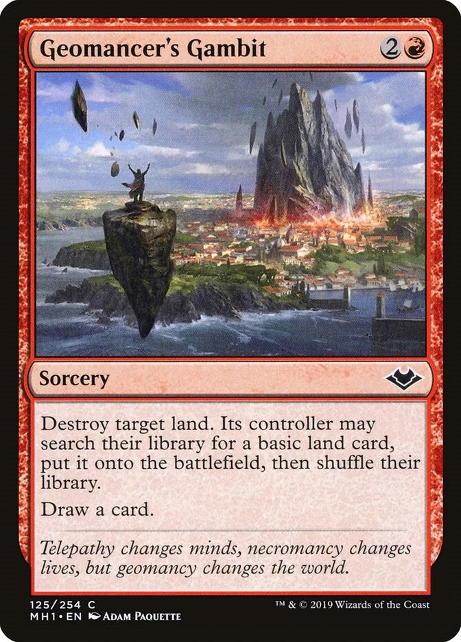 Image for Geomancer's Gambit (125) [Modern Horizons]