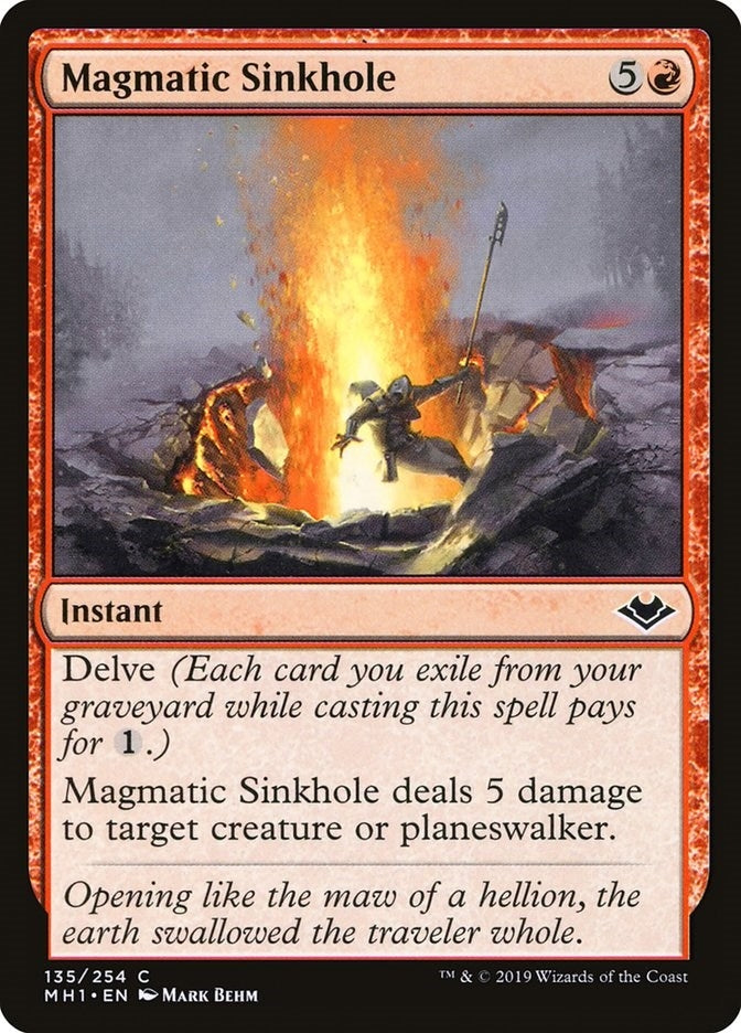 Image for Magmatic Sinkhole (135) [Modern Horizons]