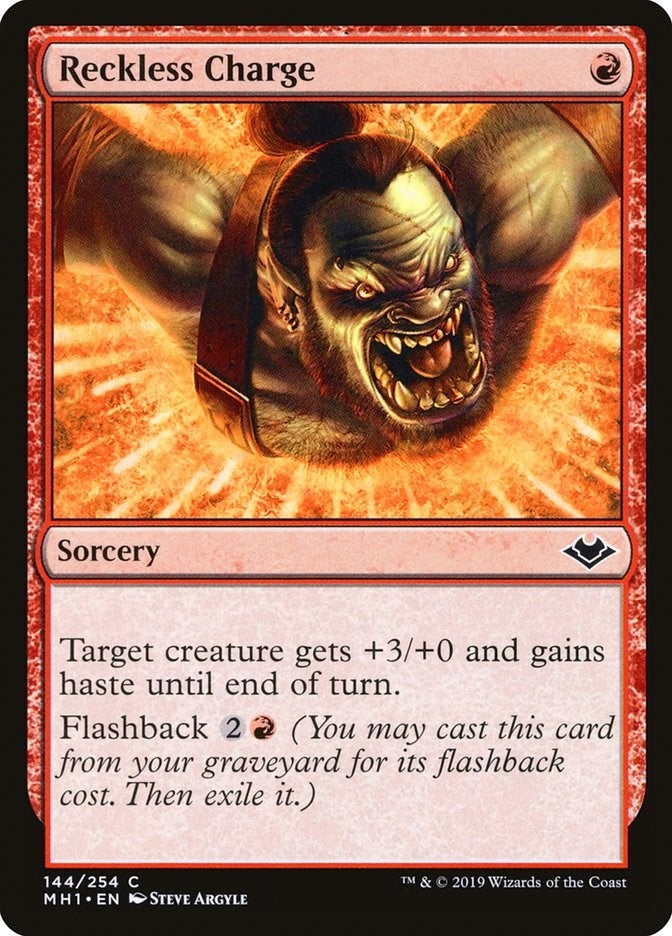 Image for Reckless Charge (144) [Modern Horizons]