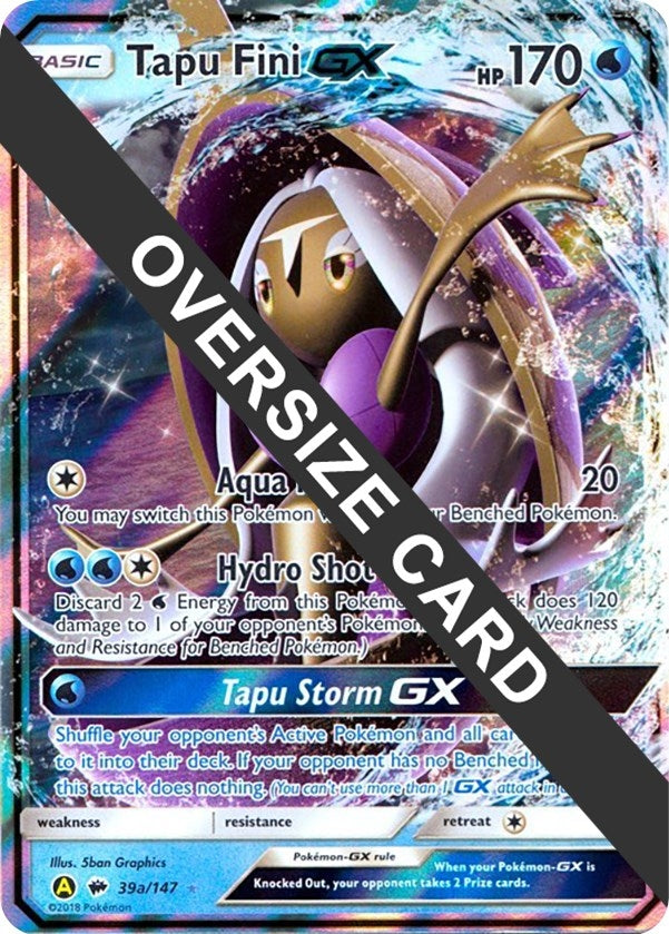 Image for Tapu Fini GX (039a/147) [Jumbo Cards]