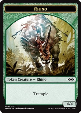 Image for Rhino Token (13) [Modern Horizons]