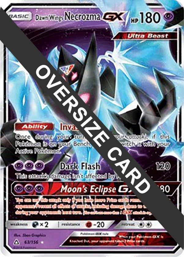 Image for Dawn Wings Necrozma GX (063/156) [Jumbo Cards]