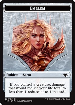 Image for Emblem - Serra the Benevolent (20) [Modern Horizons]