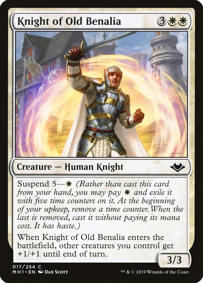 Image for Knight of Old Benalia (17) [Modern Horizons]