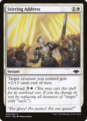 Image for Stirring Address (32) [Modern Horizons]
