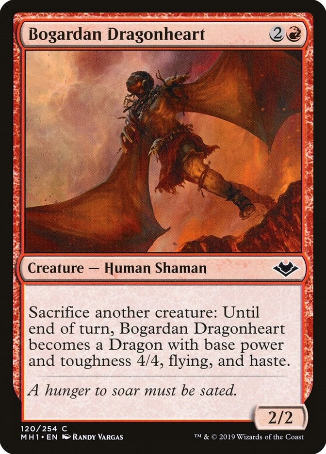 Image for Bogardan Dragonheart (120) [Modern Horizons]