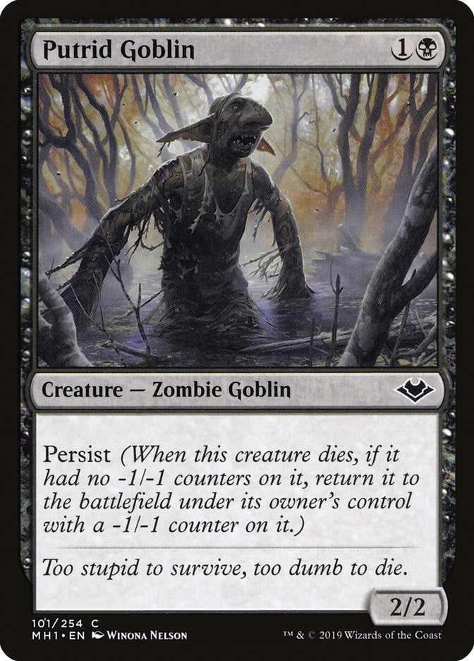 Image for Putrid Goblin (101) [Modern Horizons]