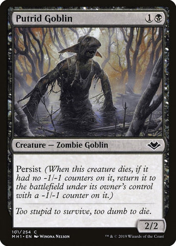 Image for Putrid Goblin (101) [Modern Horizons]