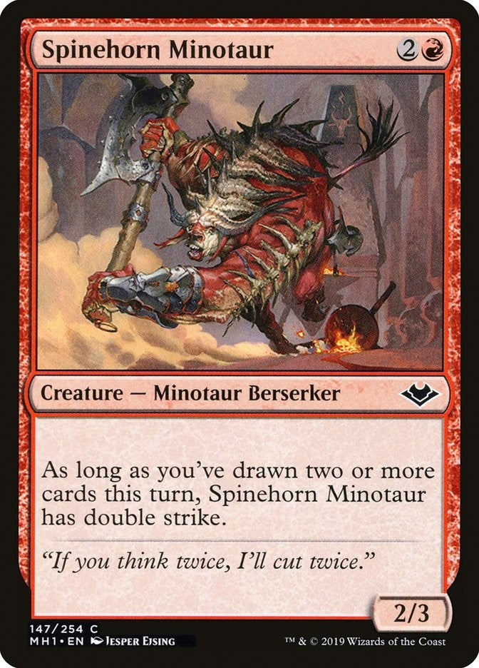 Image for Spinehorn Minotaur (147) [Modern Horizons]