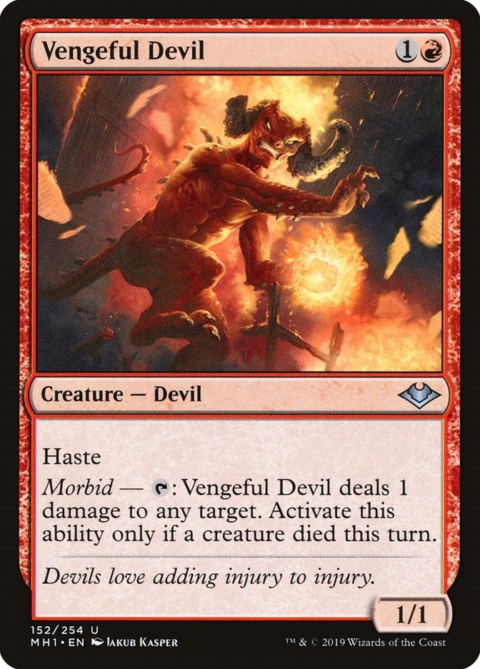 Image for Vengeful Devil (152) [Modern Horizons]