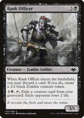 Image for Rank Officer (102) [Modern Horizons]