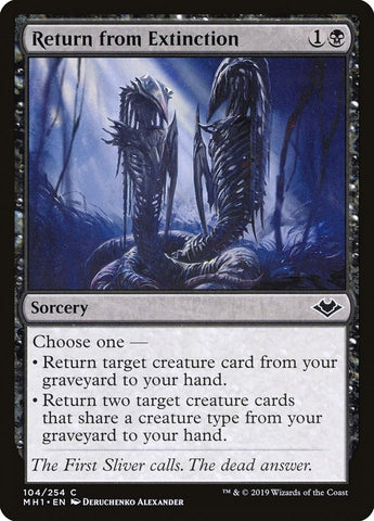 Image for Return from Extinction (104) [Modern Horizons]