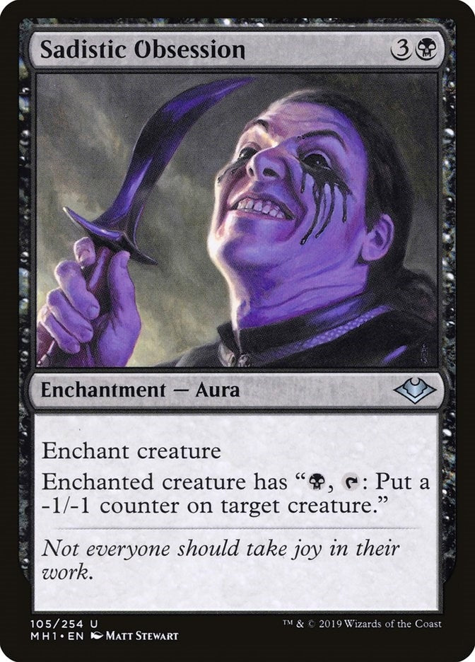 Image for Sadistic Obsession (105) [Modern Horizons]
