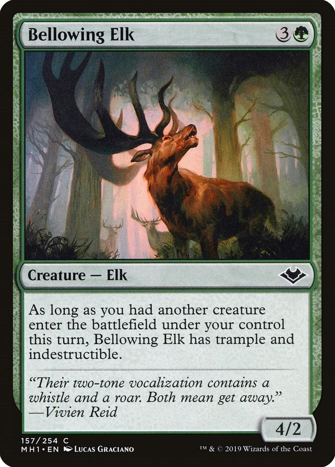 Image for Bellowing Elk (157) [Modern Horizons]