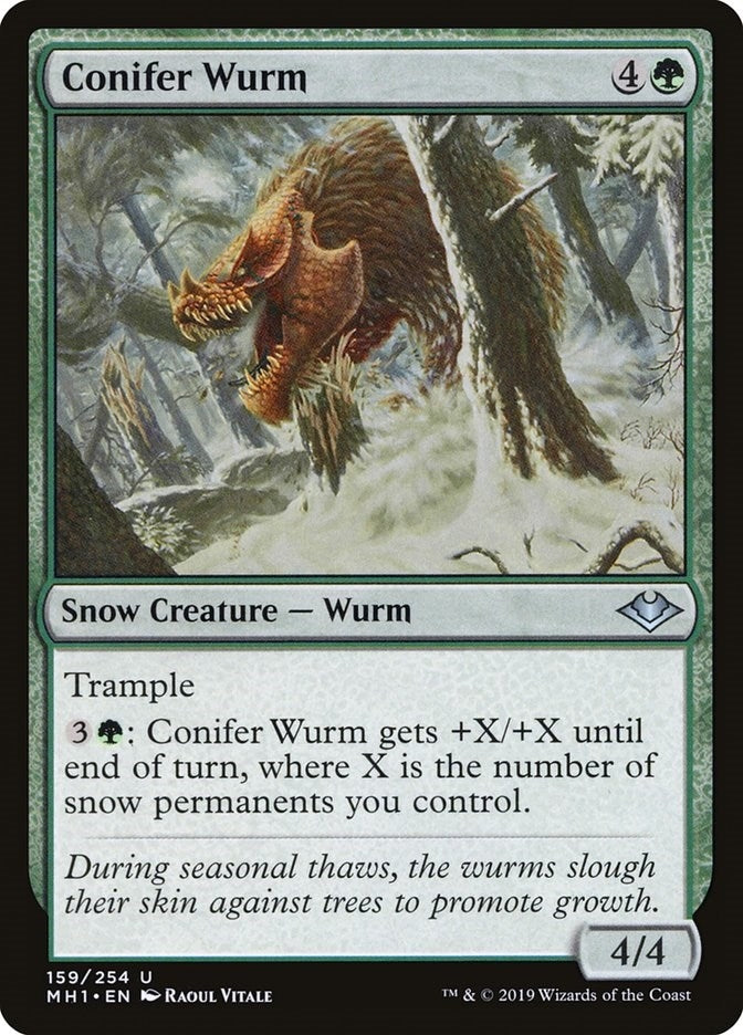 Image for Conifer Wurm (159) [Modern Horizons]