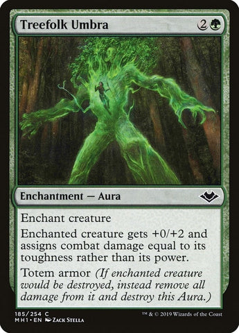 Image for Treefolk Umbra (185) [Modern Horizons]