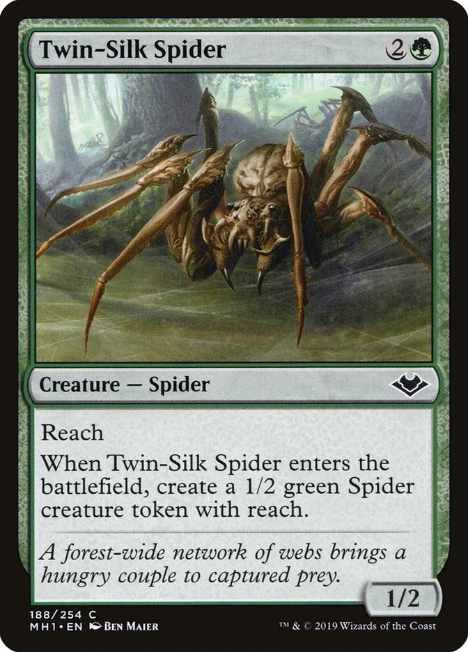 Image for Twin-Silk Spider (188) [Modern Horizons]