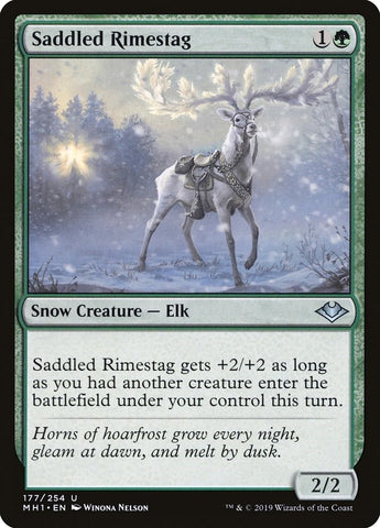 Image for Saddled Rimestag (177) [Modern Horizons]