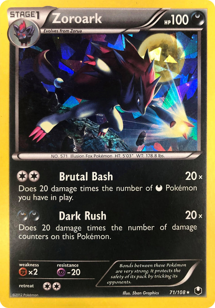Image for Zoroark (071/108) [Deck Exclusives]