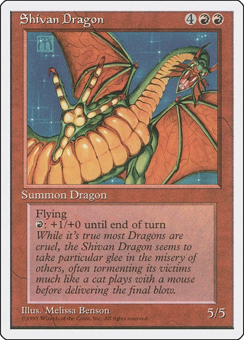Image for Shivan Dragon [Fourth Edition]