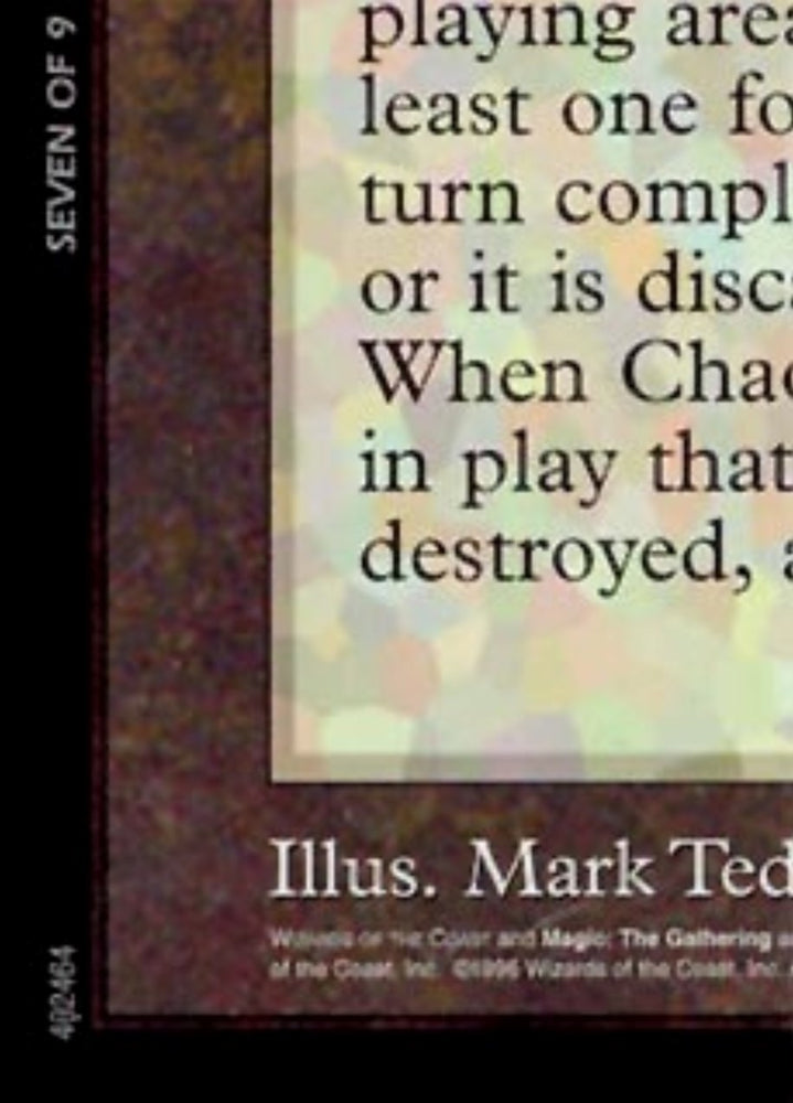 Image for Chaos Orb (7 of 9) (Ultra Pro Puzzle Quest) (1) [Media Promos]